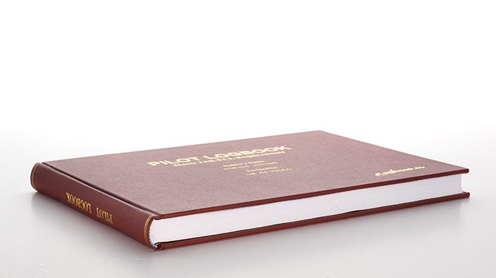 Printed logbook pages overview