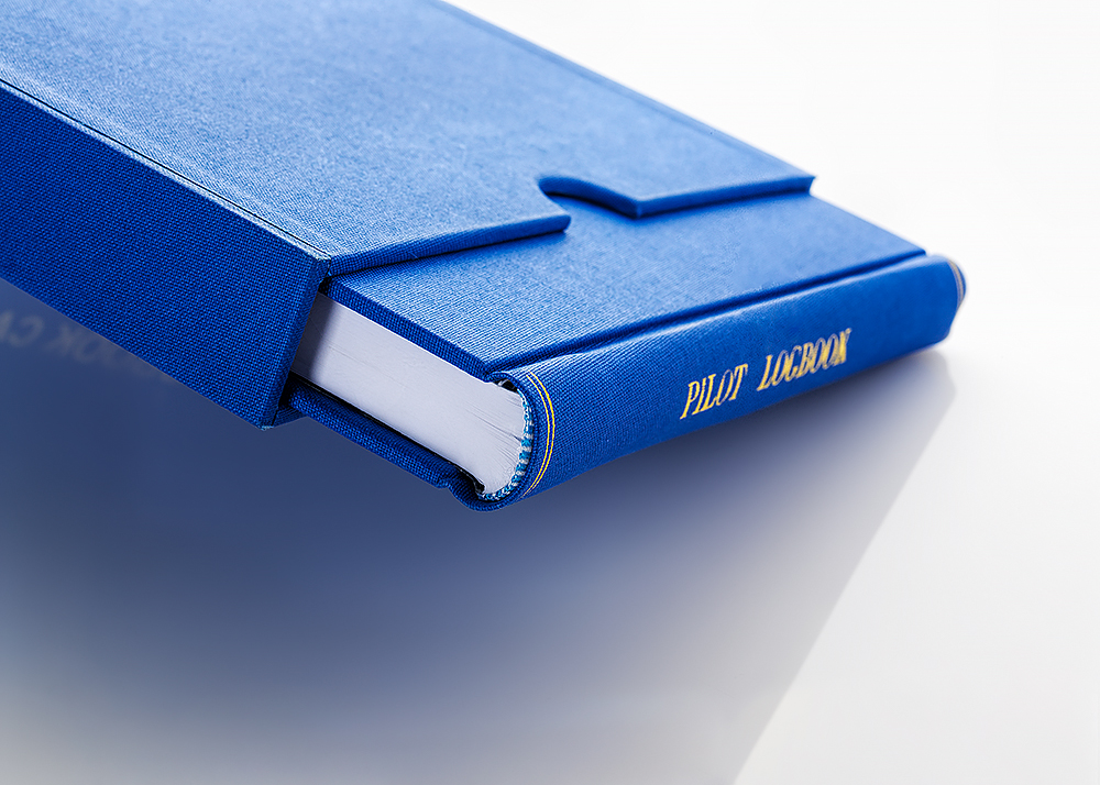 Printed logbook pages close-up detail