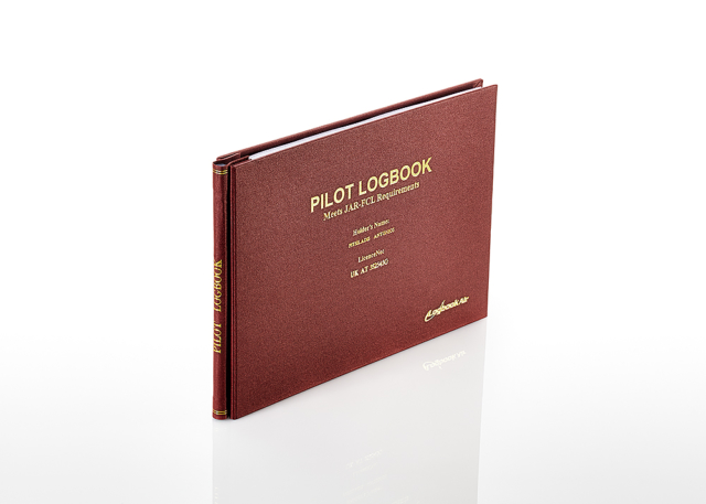 print safelog pilot logbook binder